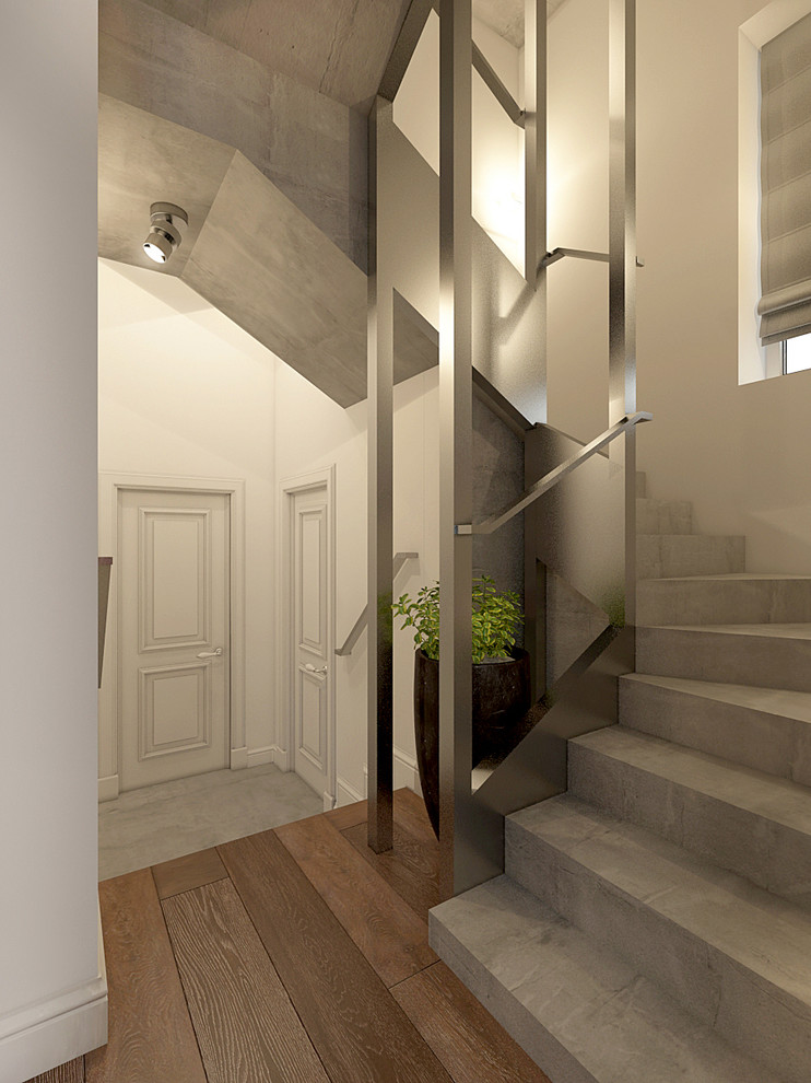 Интерьер коттеджа в стиле лофт