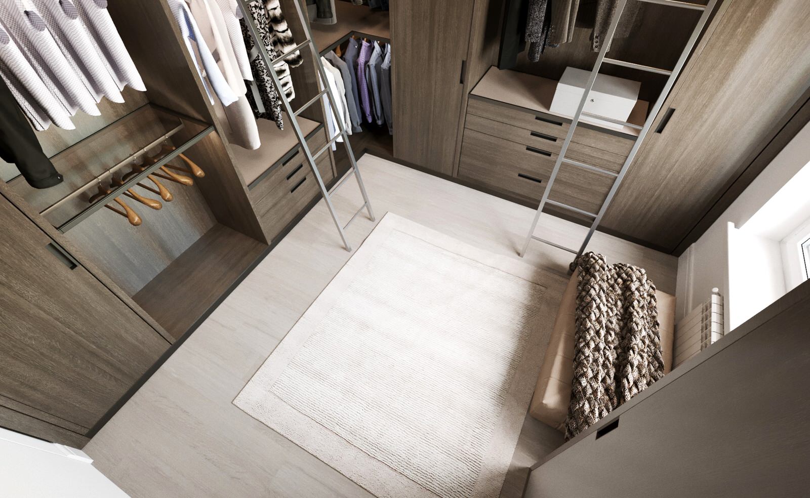 Дизайн гардеробной