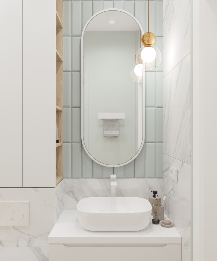 Ванная комната в ЖК Аристократ