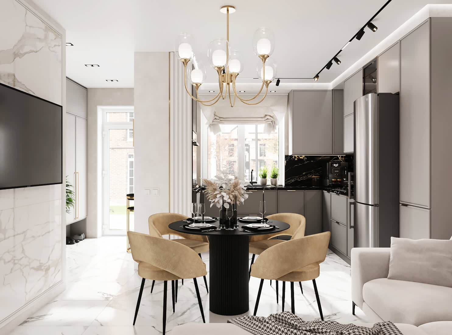 Обложка проекта: Таунхаус в Новосадовом