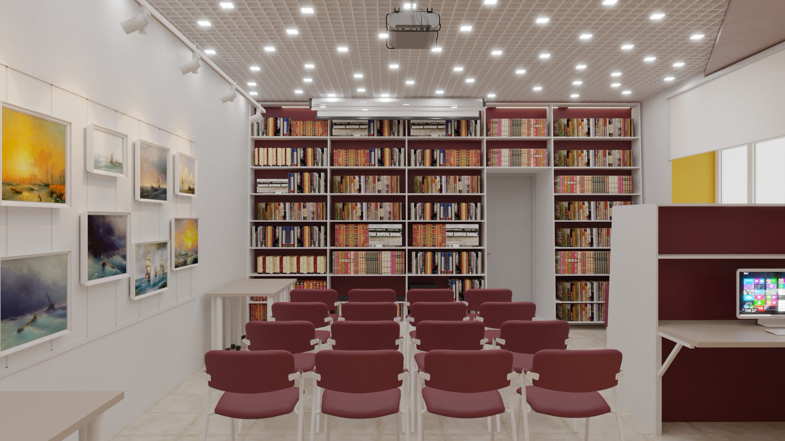 Центральная взрослая библиотека п. октябрьский Пермский край