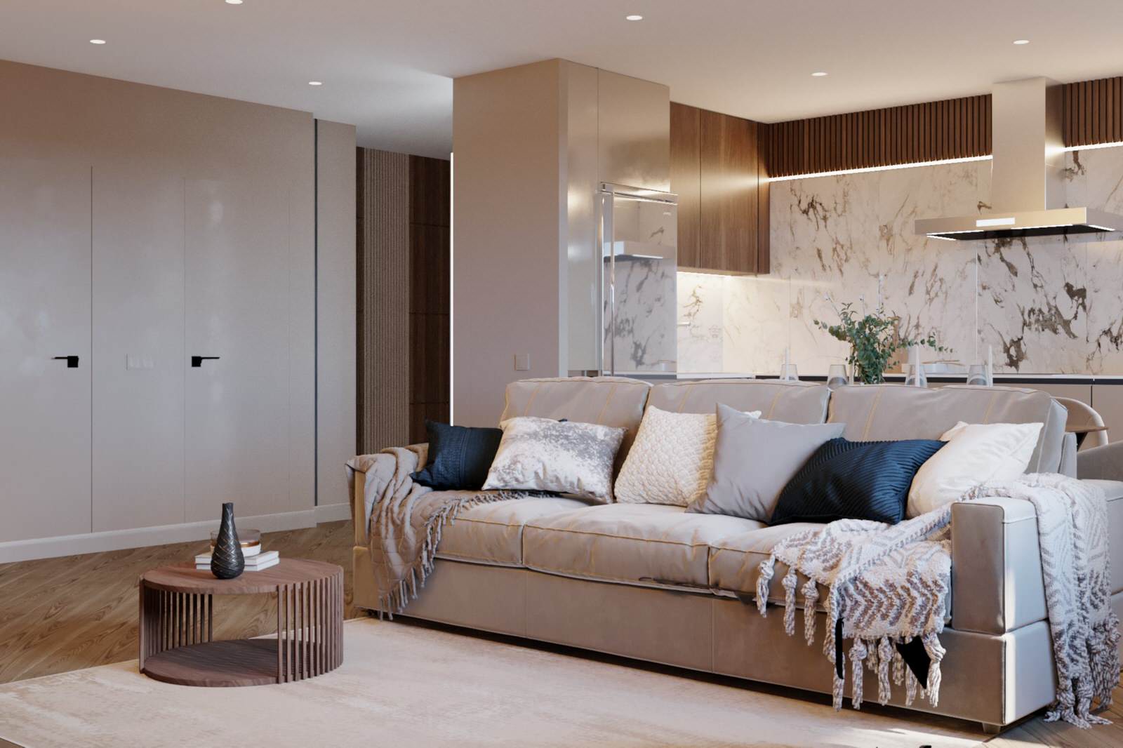 Дизайн проект 4х комнатной квартиры