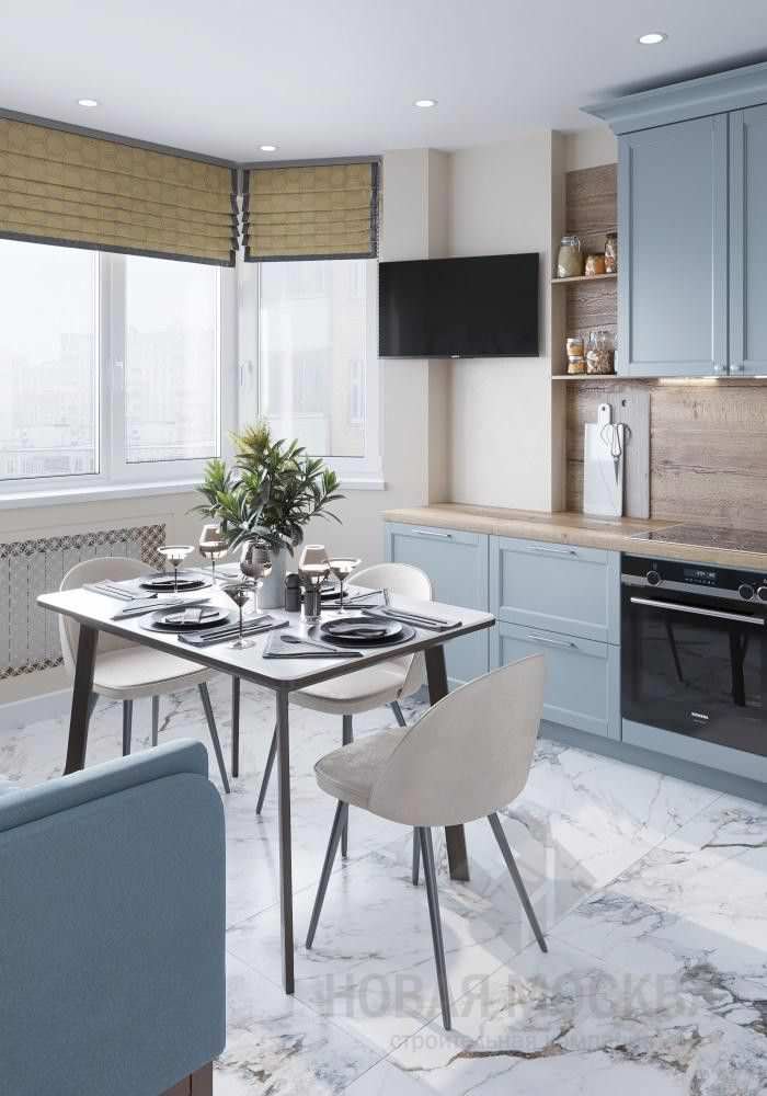 Дизайн-проект двухкомнатной квартиры 67 кв.м в Солнцево