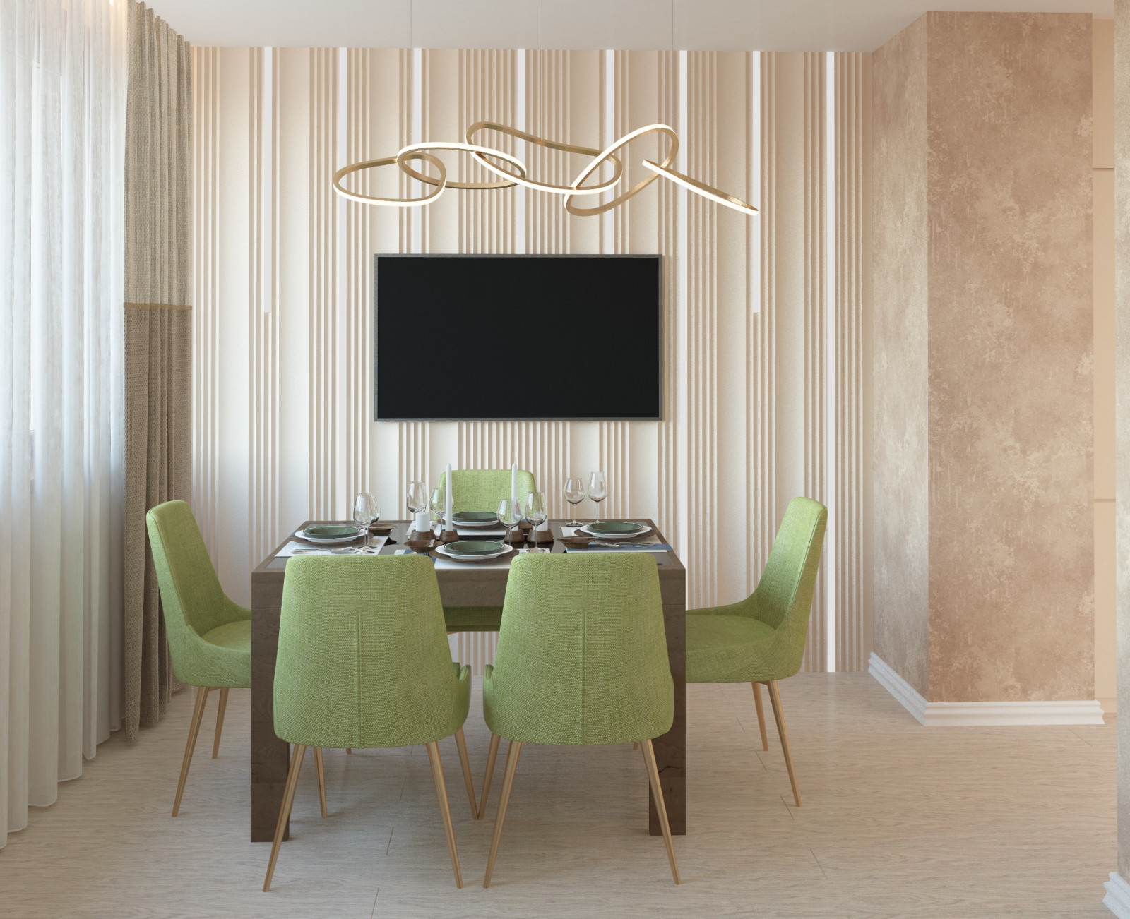 Загородный дом в светлых тонах