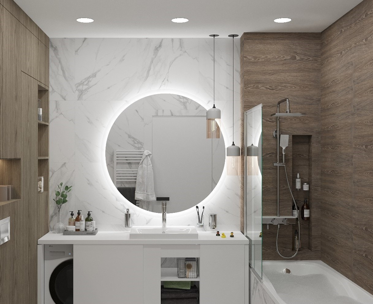 Лаконичный минимализм для молодой семьи