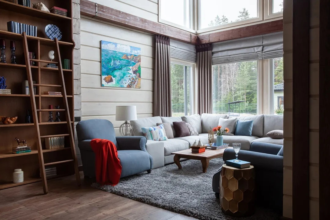 Элегантное шале 287 м2, дом из клееного бруса