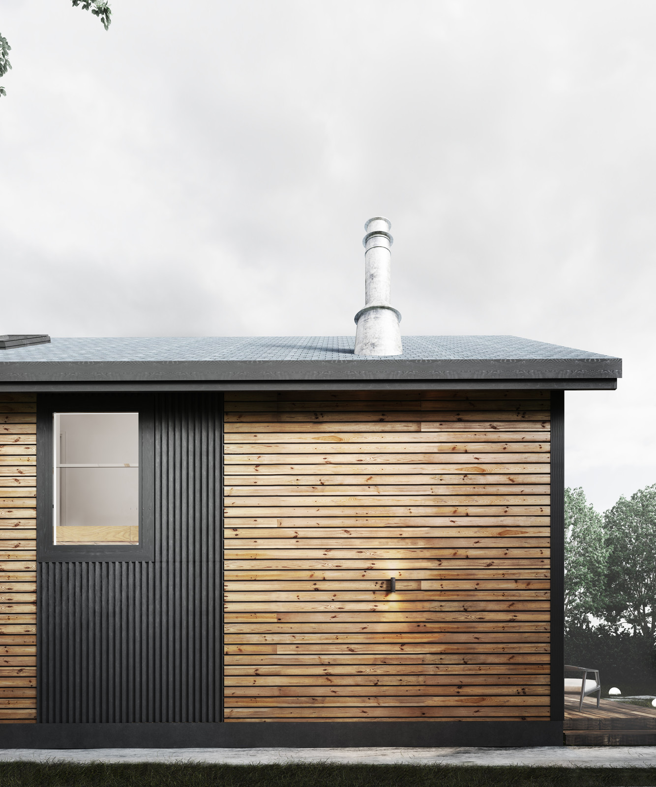 Загородный дом для молодой семьи