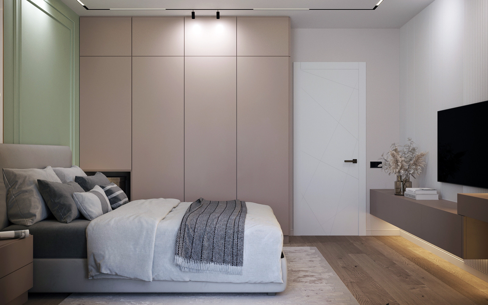 Зеленые акценты в ЖК на ул.Юбилейной