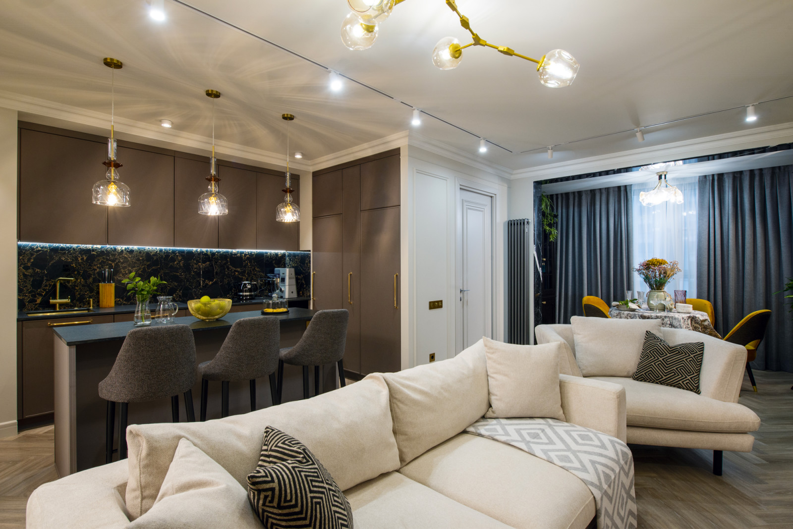 Обложка проекта: Квартира на улице Мельникова.