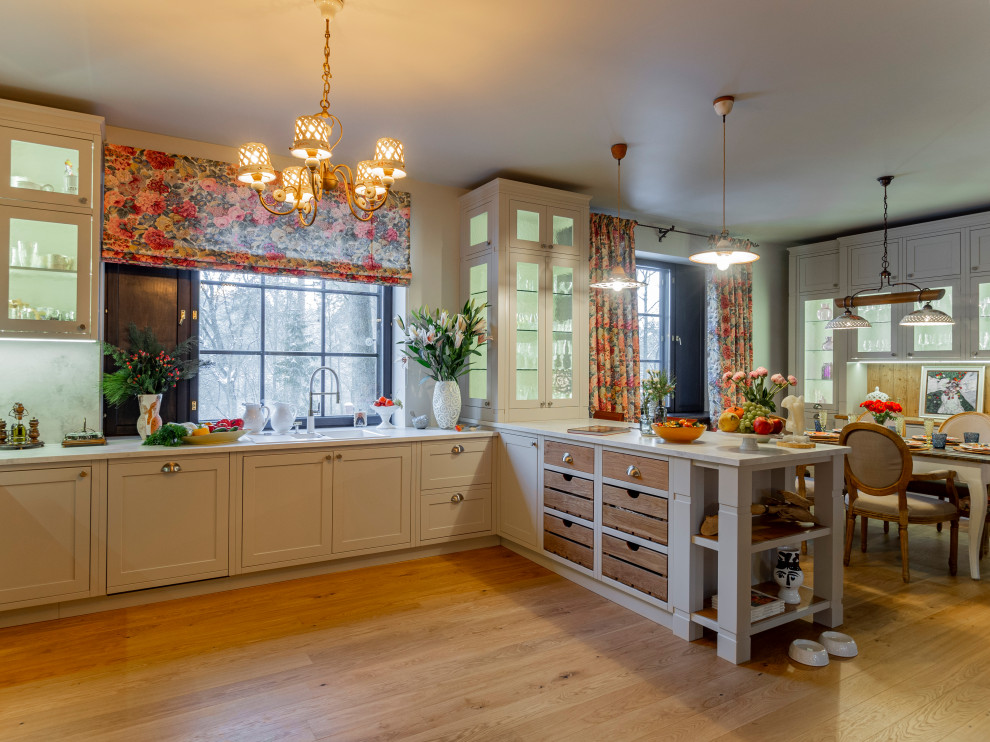 Роскошная кухня-гостиная