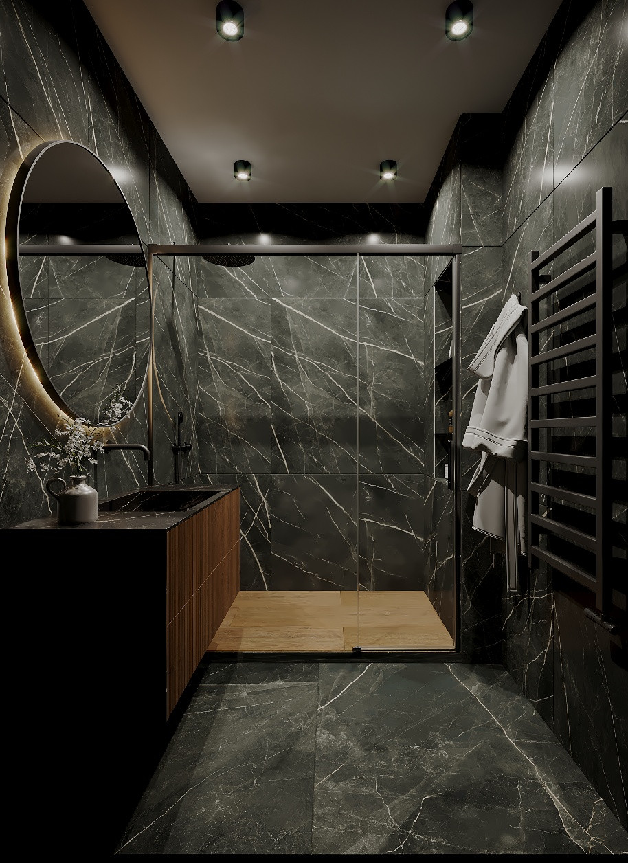 Дизайн 2-х комнатной квартиры 77 кв.м