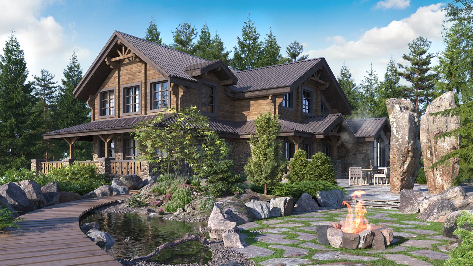 Обложка проекта: Альпийский сад