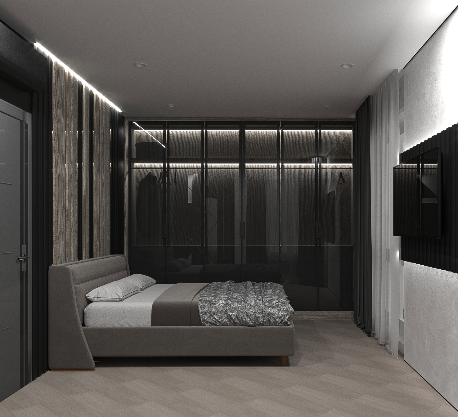 Проект квартиры в современном стиле