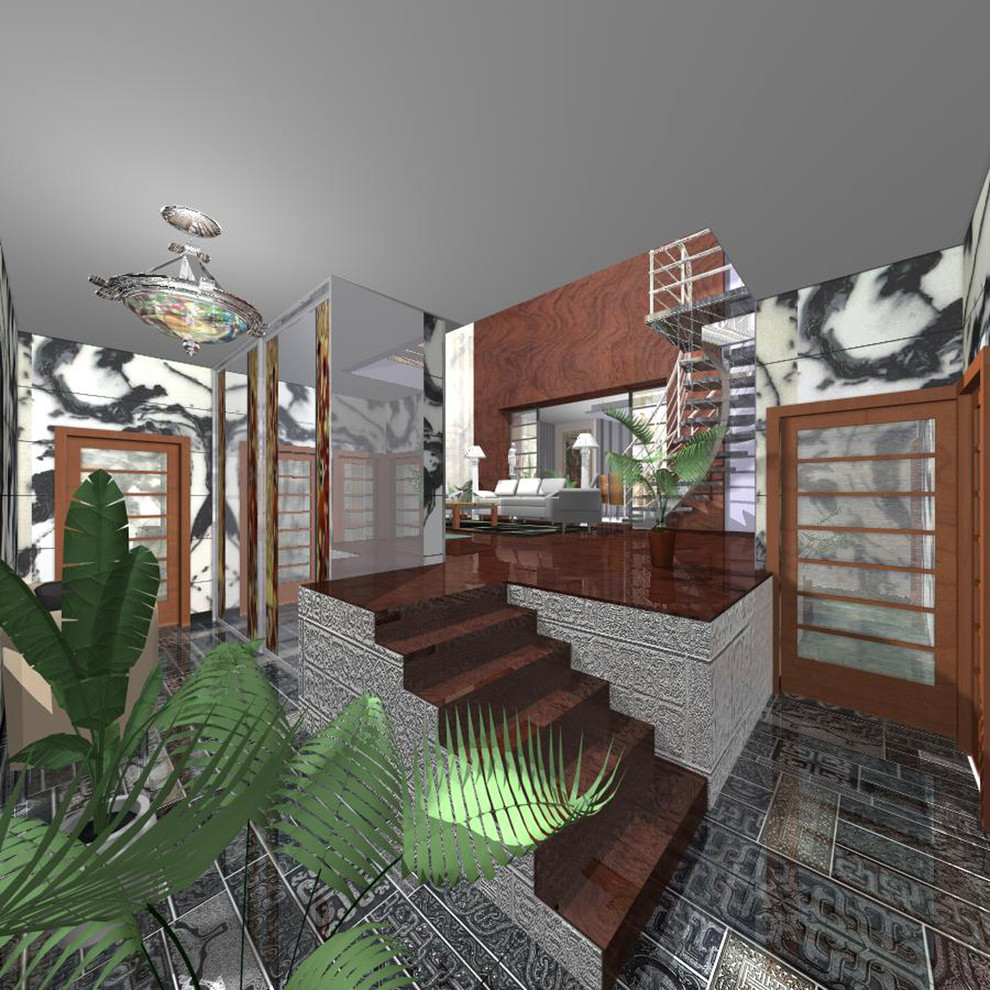 Интерьер коттеджа в Свердловской области 2