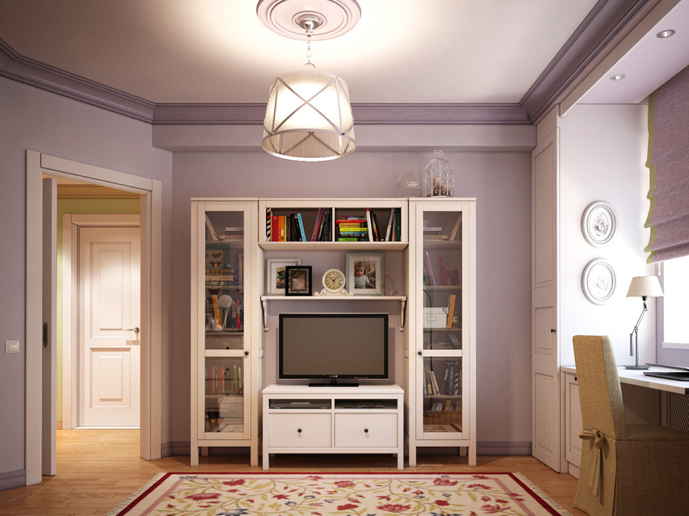 Дизайн-проект однокомнатной квартиры для молодой девушки