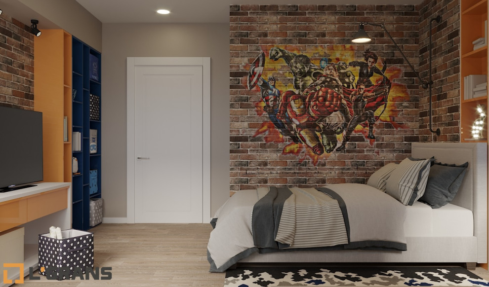 Дизайн интерьера 4к. квартиры по ул. Герасимова в Хабаровске