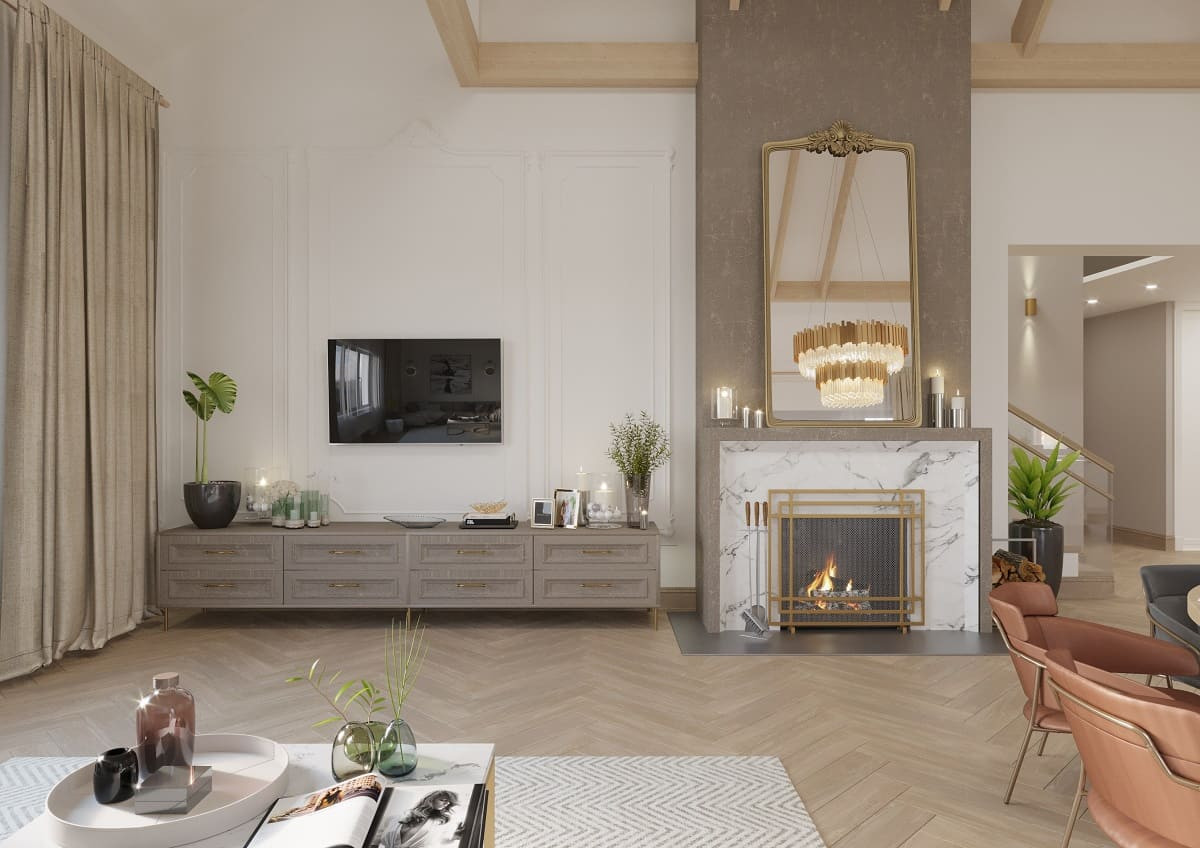 Загородный дом для молодой семьи с ребенком