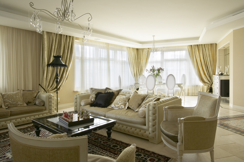 Обложка проекта: Квартира в Даевом переулке 200 м.кв.