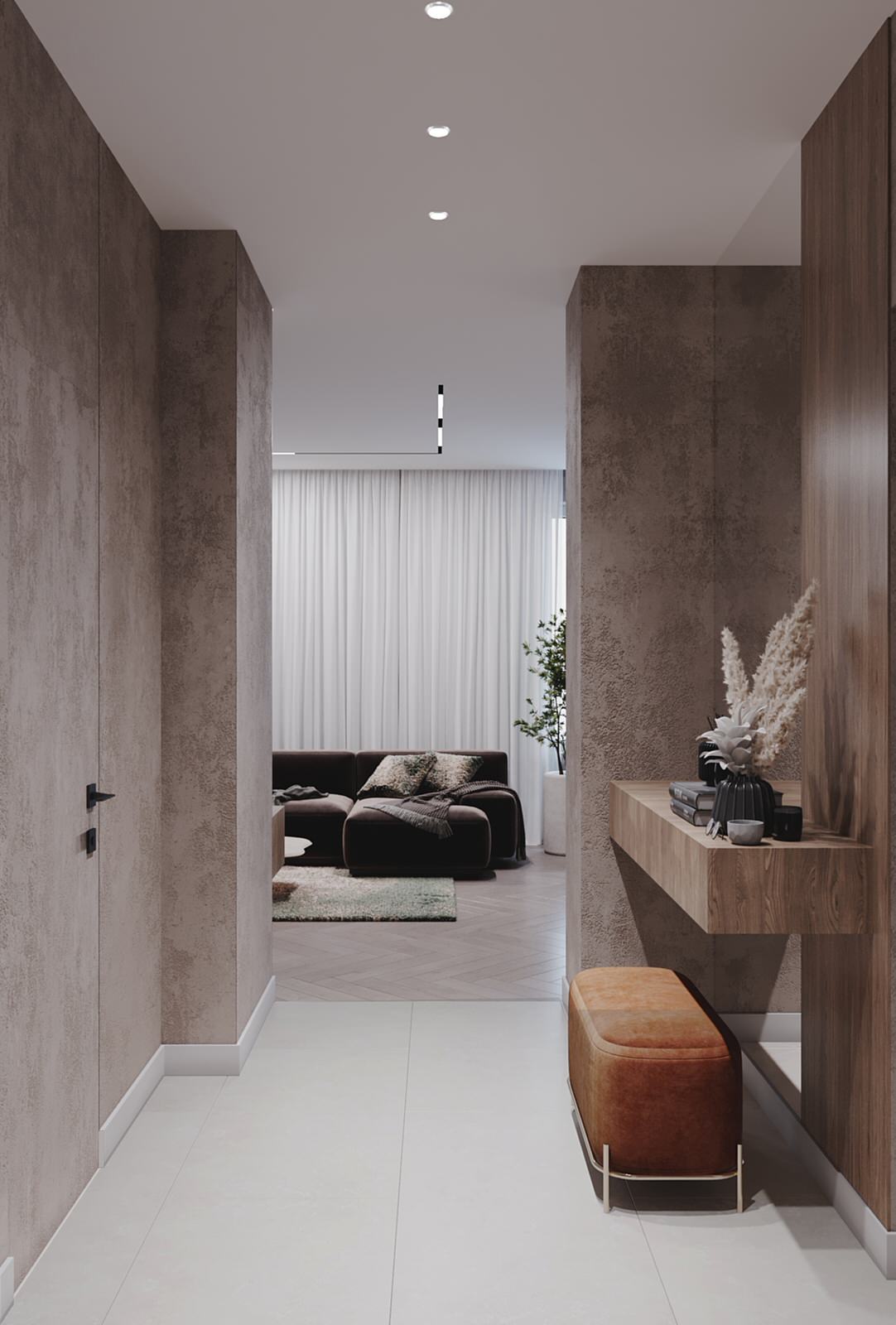 Обложка проекта: Дизайн проект апартаментов Аура