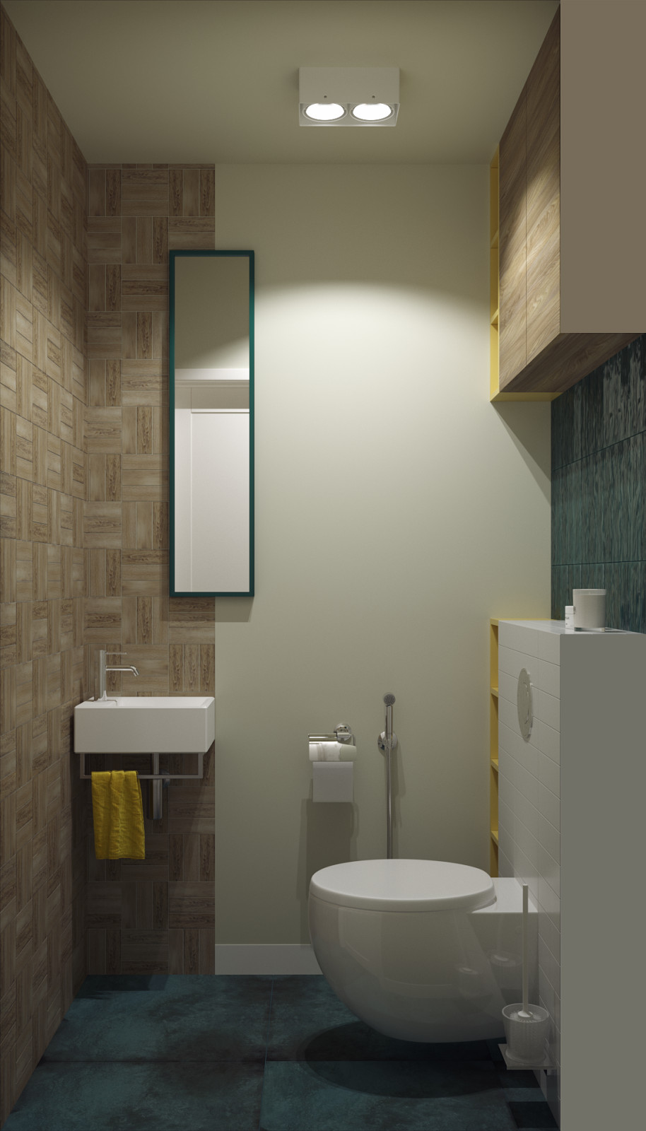 Интерьер с камерунской шляпой