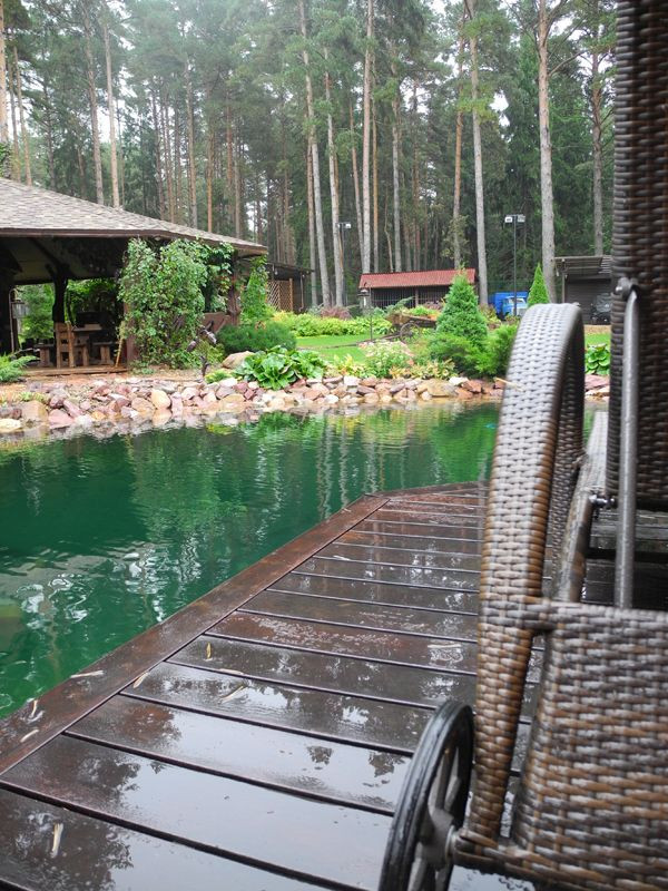 Водоём на участке