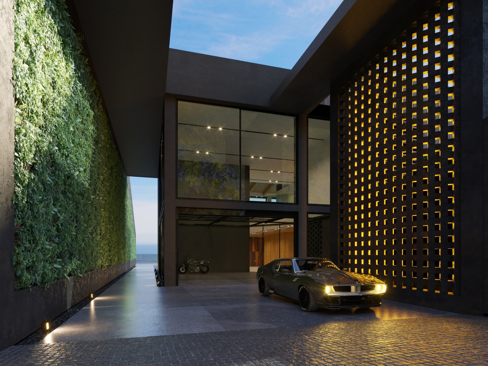 Дом на побережье.