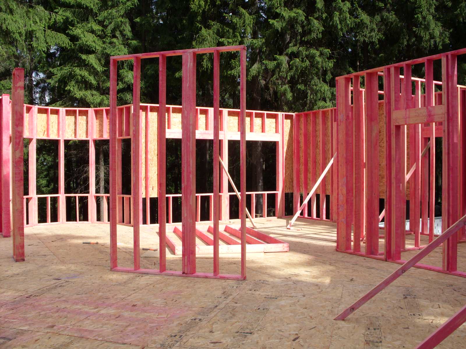 Каркас дома