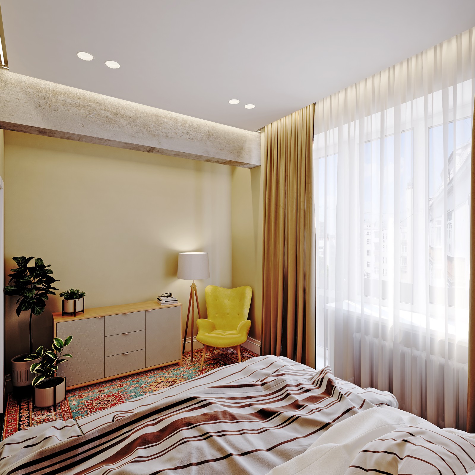 Атмосферный лофт в сталинке