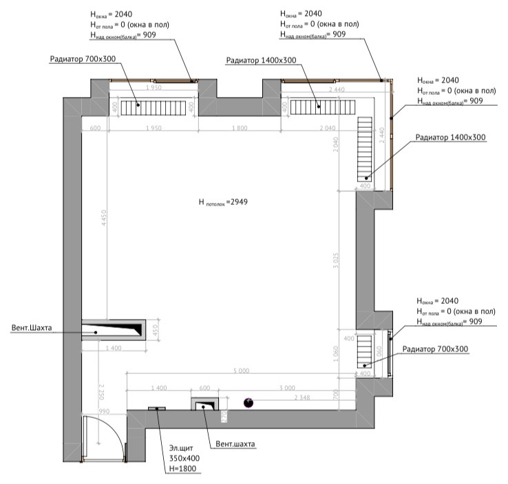 Обложка проекта: ЖК с панорамными окнами