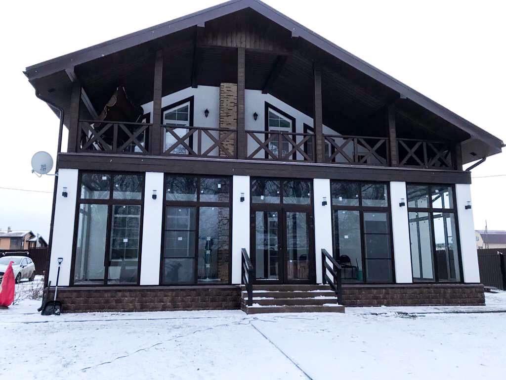 Остекленная веранда