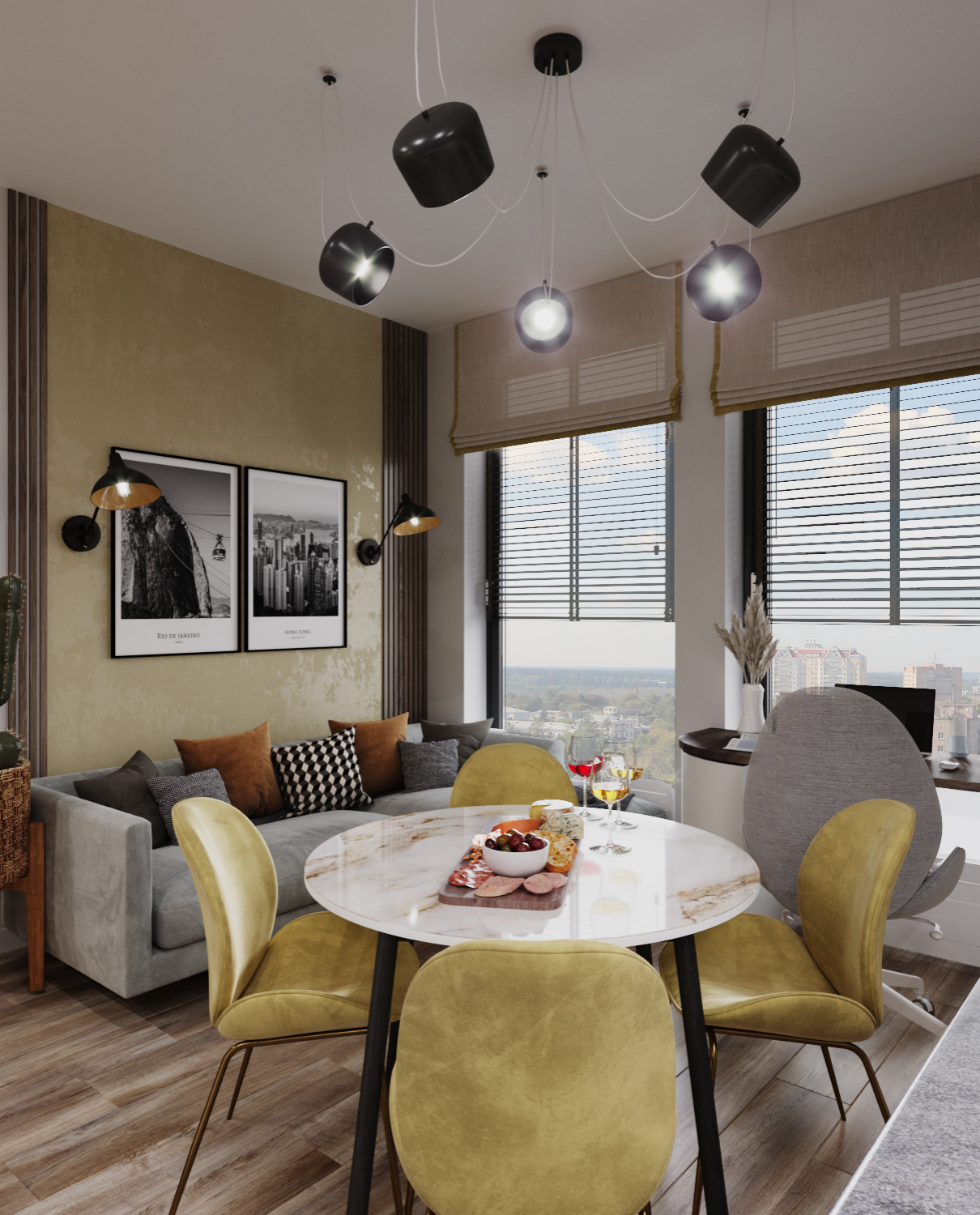 в центре Москвы маленькая, но очень уютная