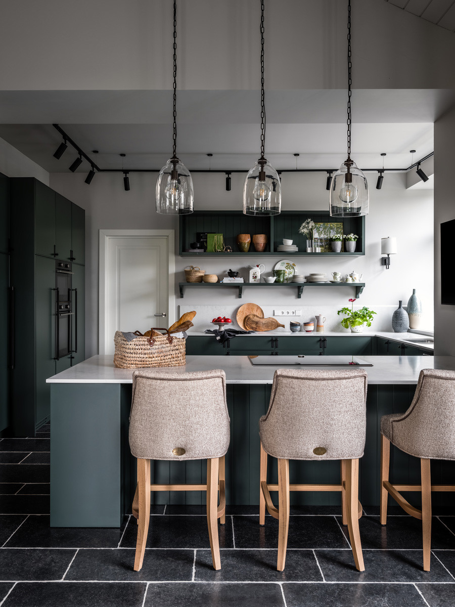 Интерьеры загородного дома в Дарьино