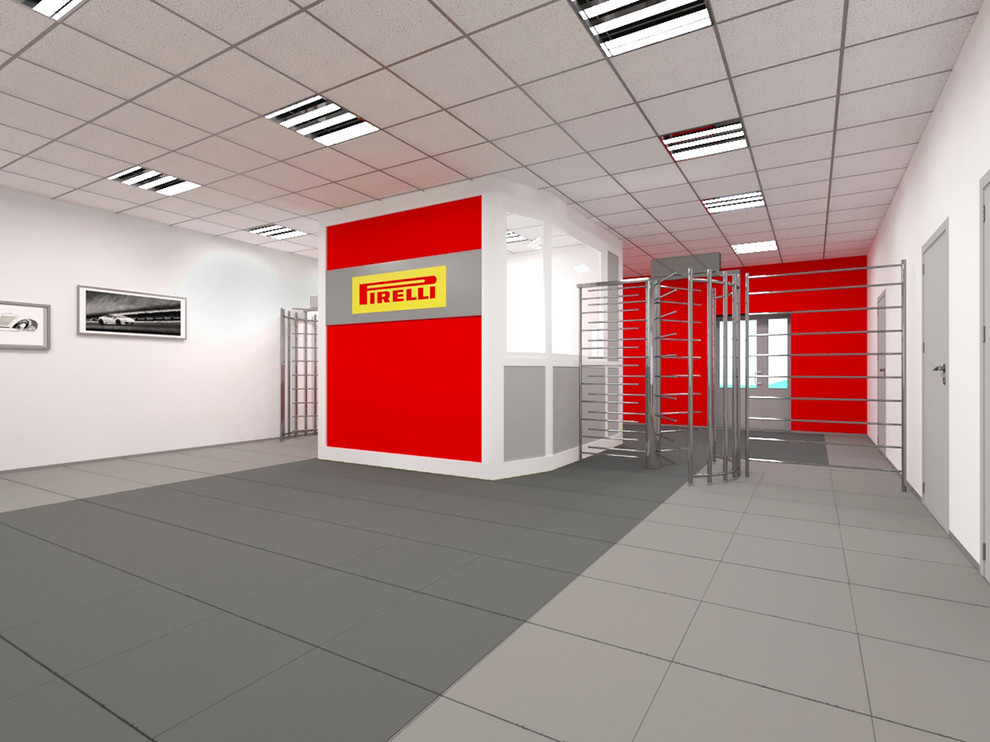 Дизайн и благоустройство территории для шинного завода Pirelli