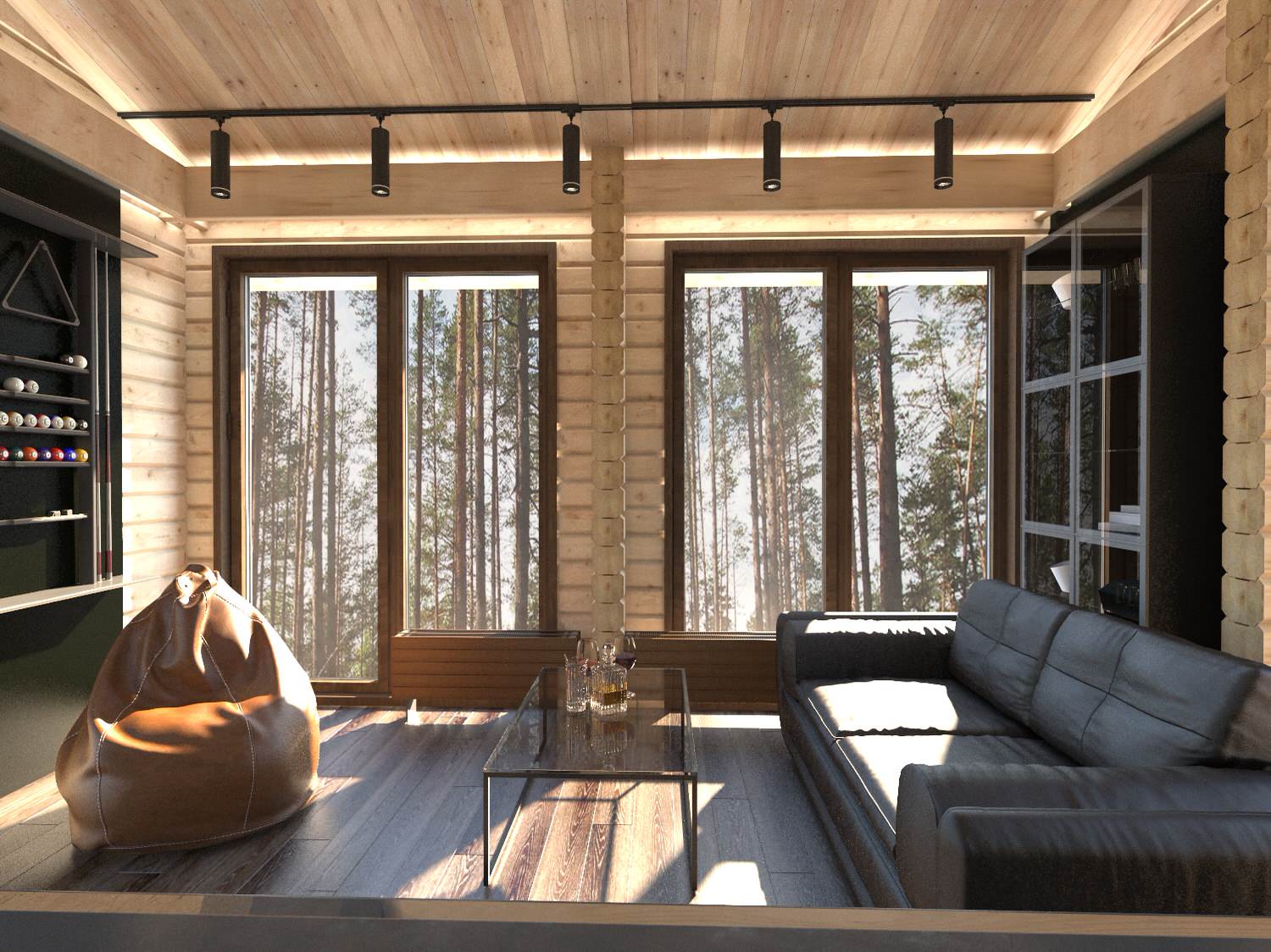 Дом из бруса