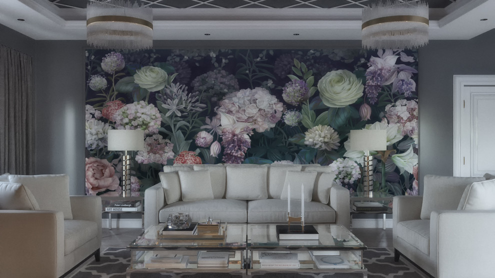 Обложка проекта: Кухня-столовая, гостинная