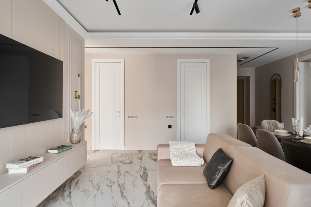 Евро 4-комнатная квартира 130 кв/м с террасой в ЖК «D1»