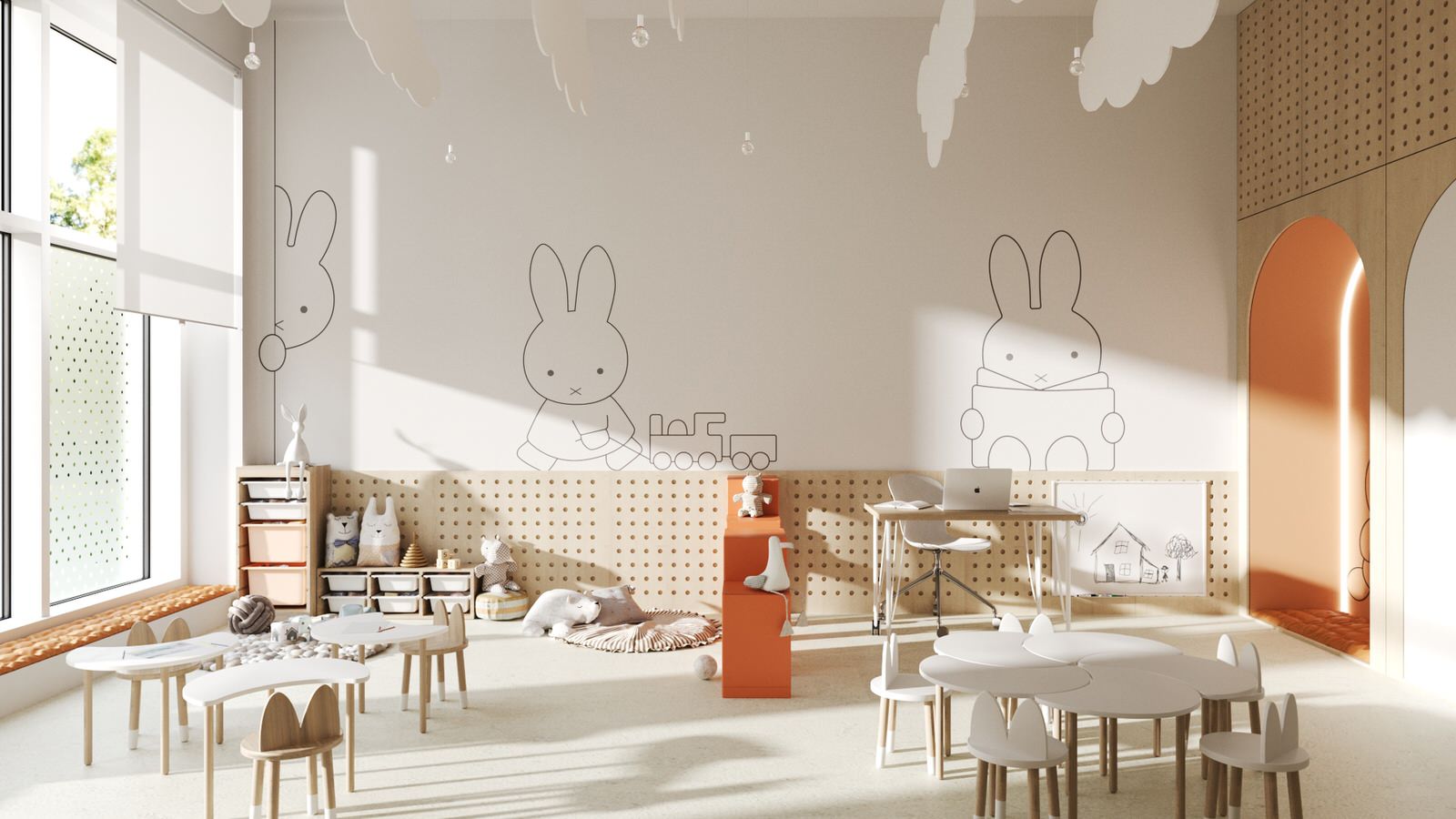 Kindergarten: The Interior Design That Sparks Joy in Little Hearts