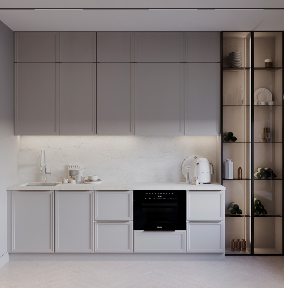 Обложка проекта: Квартира-студия для девушки в ЖК Екатерининский Парк