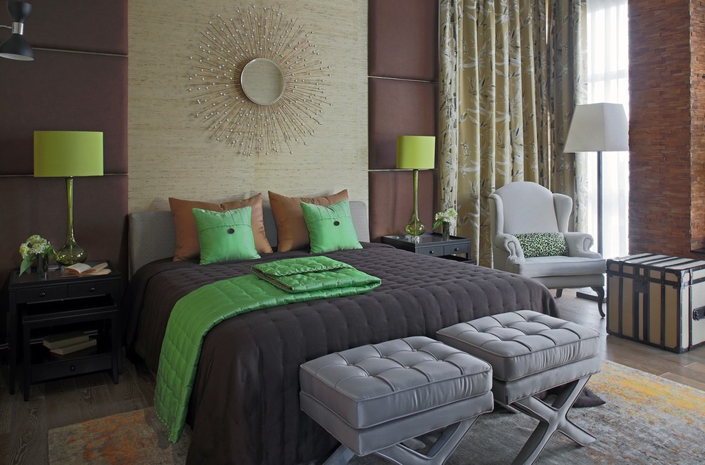 Спальня в Азиатском стиле