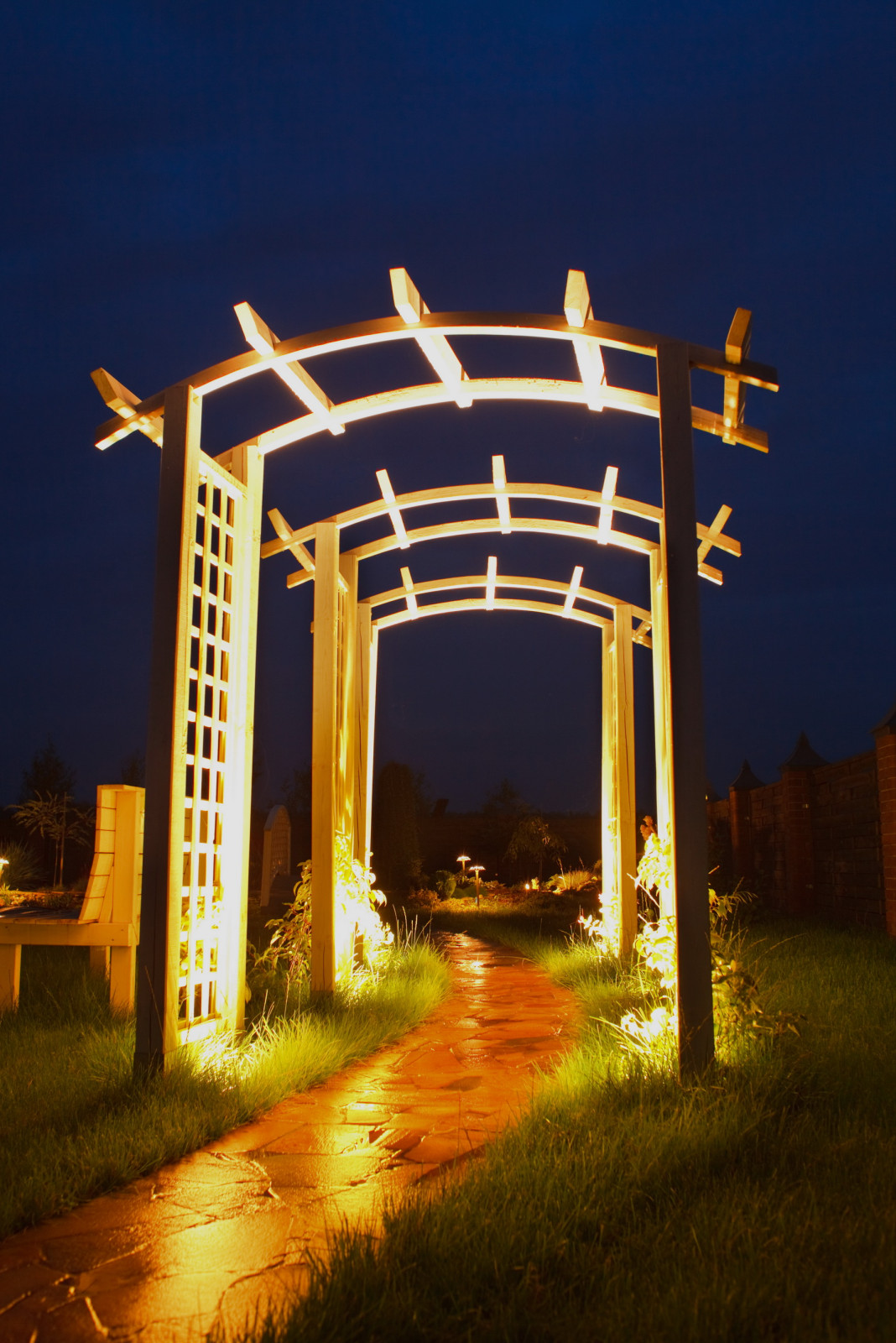 Ландшафтное освещение