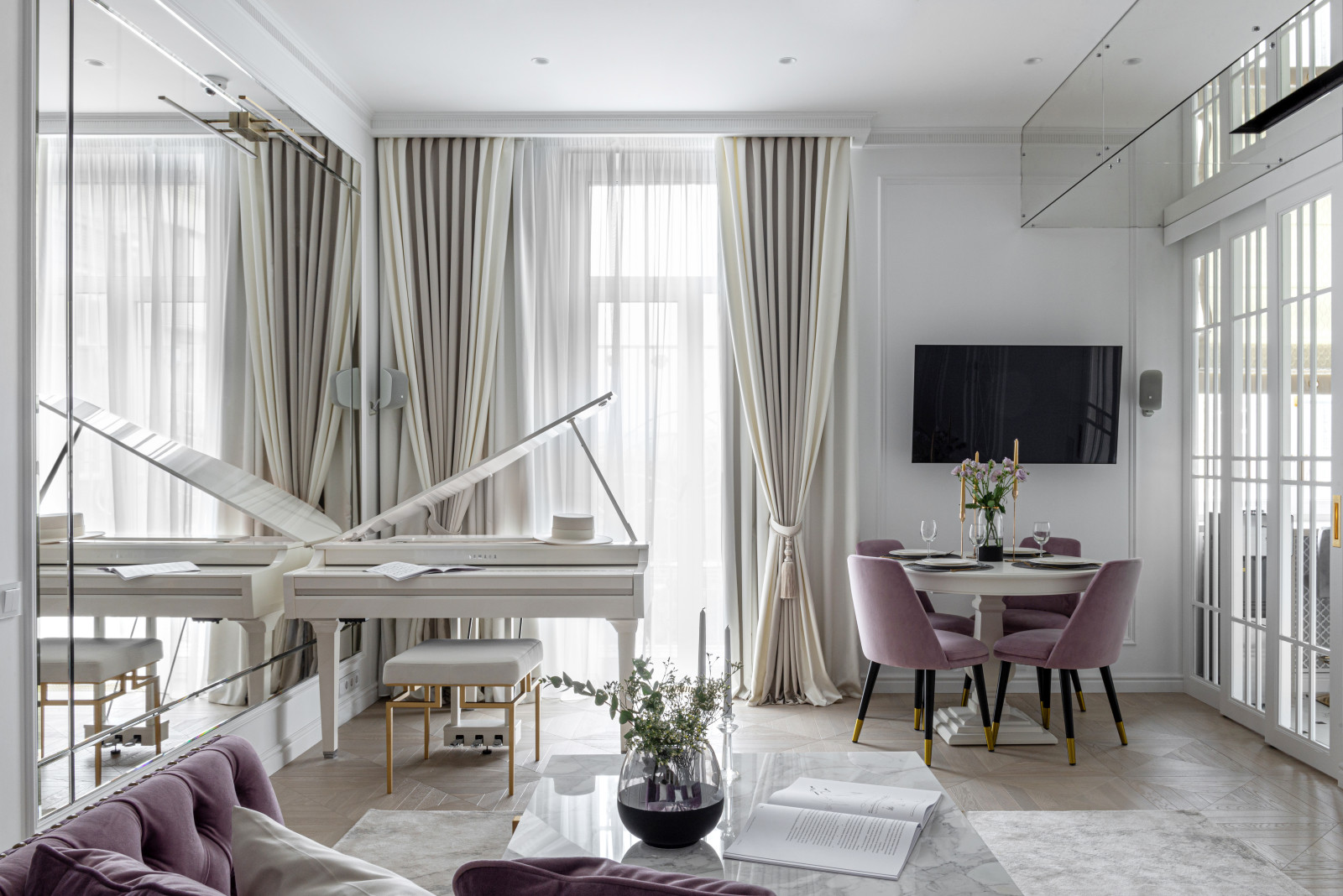 Ремонт квартиры в Московском доме композиторов