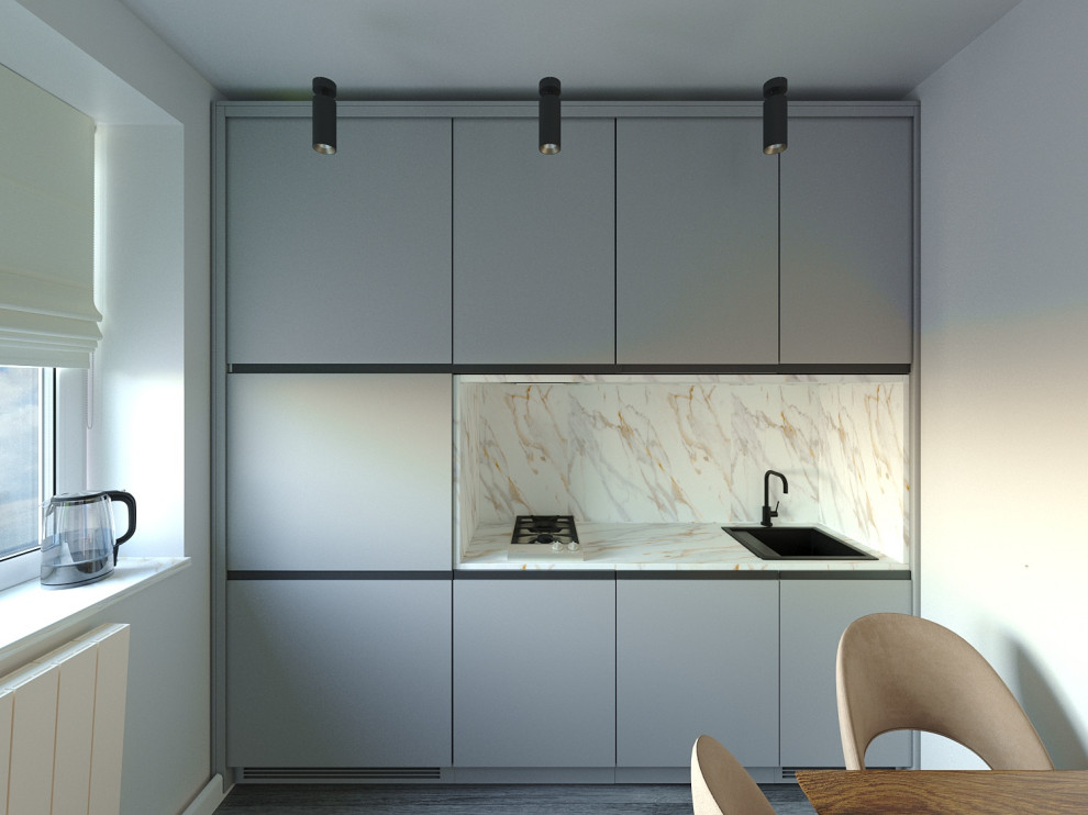 Квартира 34,3 кв м без санузла вариант 2