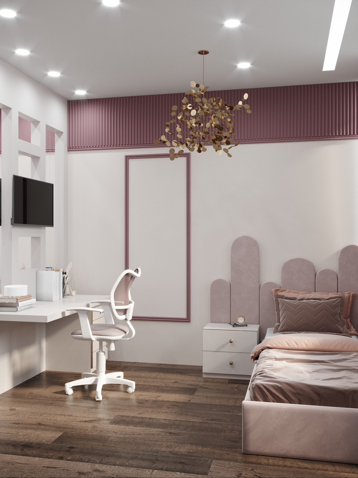 Проект 3-х комнатной квартиры для семьи с 3мя детьми в ЖК Ультра Сити