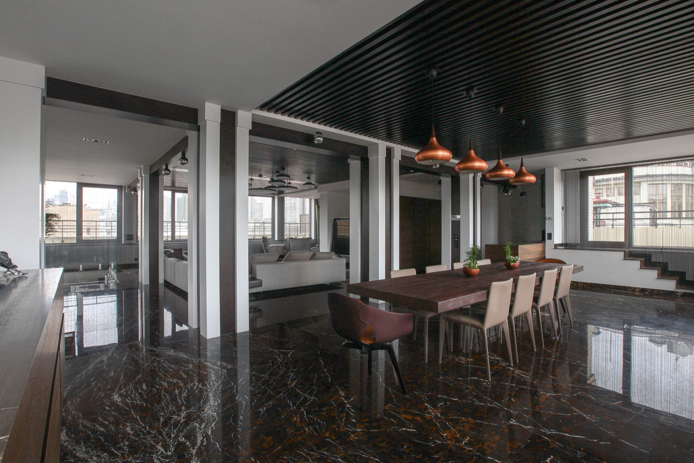 Проект 81 - Интерьер пентхауса