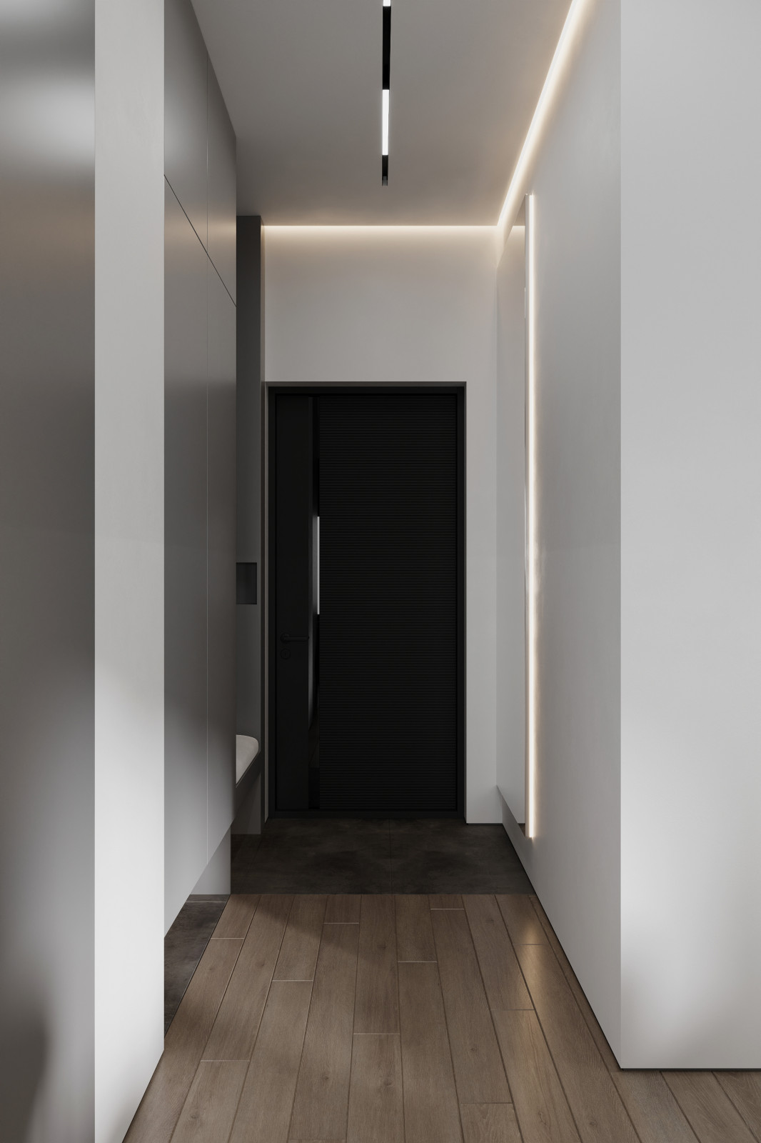 Дизайн интерьера квартиры 58 кв.м. в ЖК Level Амурская