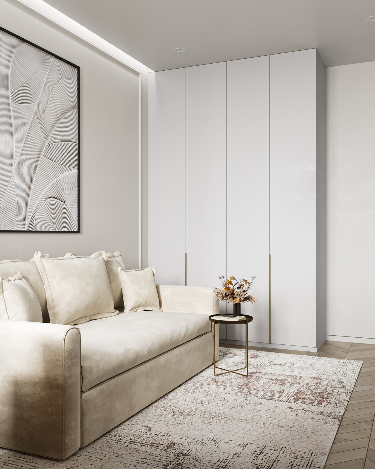 Дизайн интерьера квартиры в современном стиле на ул. Новаторов