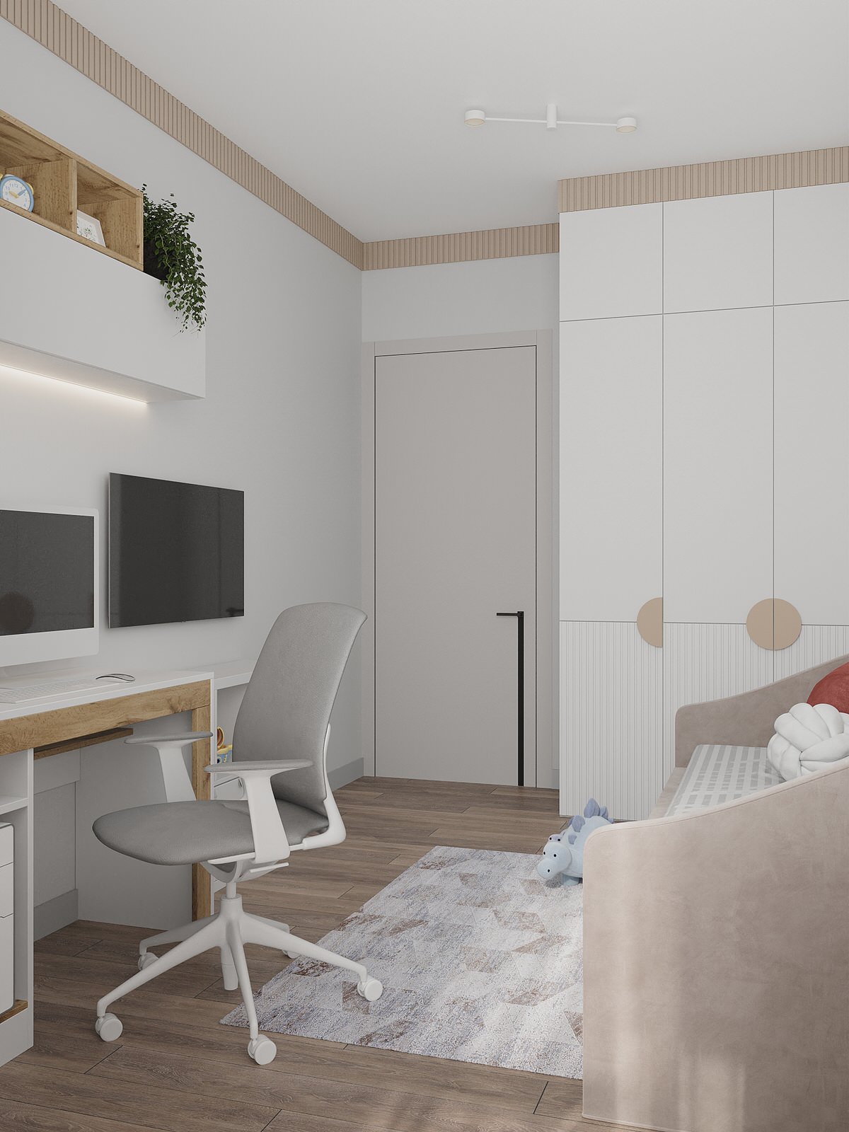 Трехкомнатная квартира 75 кв.м