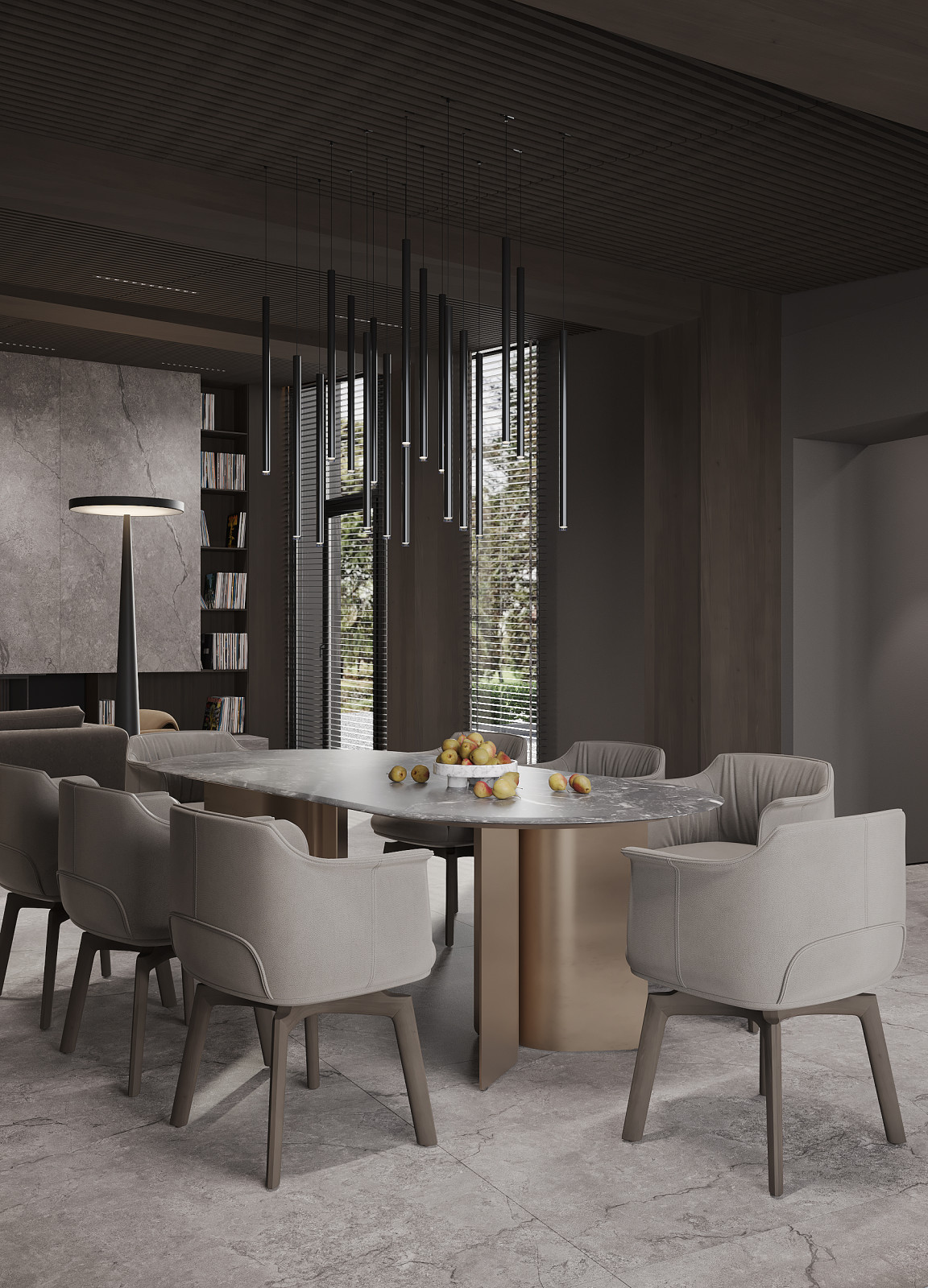 интерьер дома, Барбошин овраг, 800м2