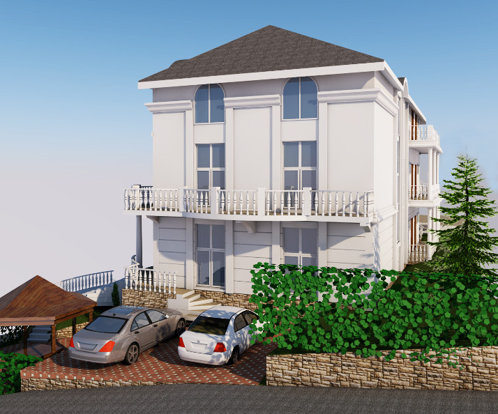 Проект Частного дома по ул.Санаторной г.Сочи