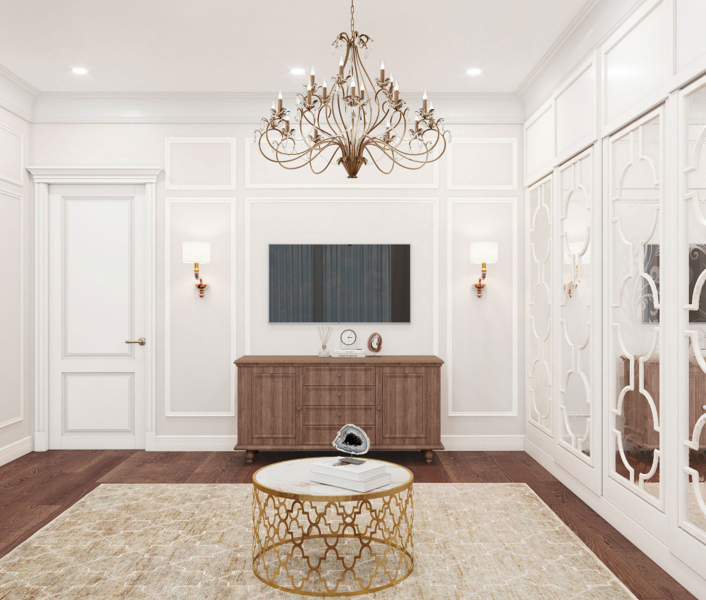 Итоговая визуализация проекта интерьера трёхкомнатной квартиры